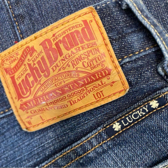 Lucky Brand Men’s 165 Straight Medium Wash Jeans Size 30 x 32 - Picture 7 of 9